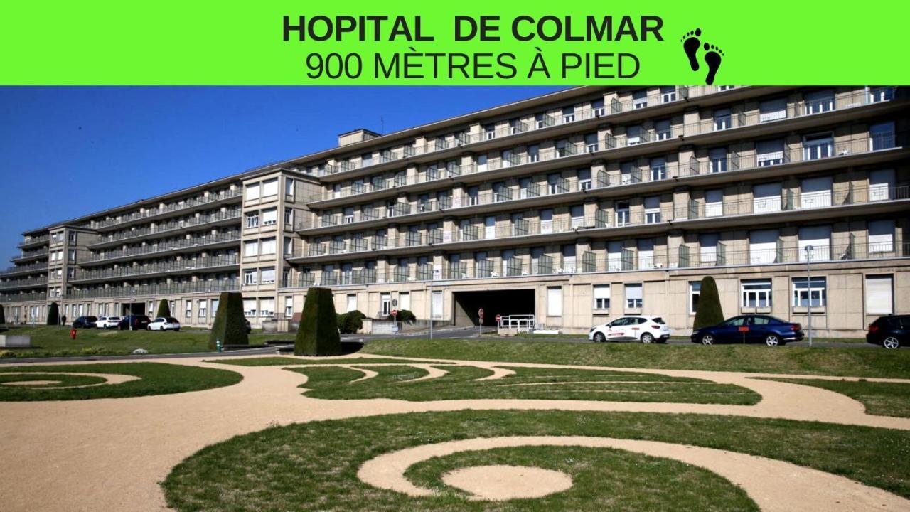 דירות Colmar - La Cigogne - Balcon - Vue Degagee - Netflix - Wifi Fibre - Parking Gratuit - Quartier Populaire מראה חיצוני תמונה